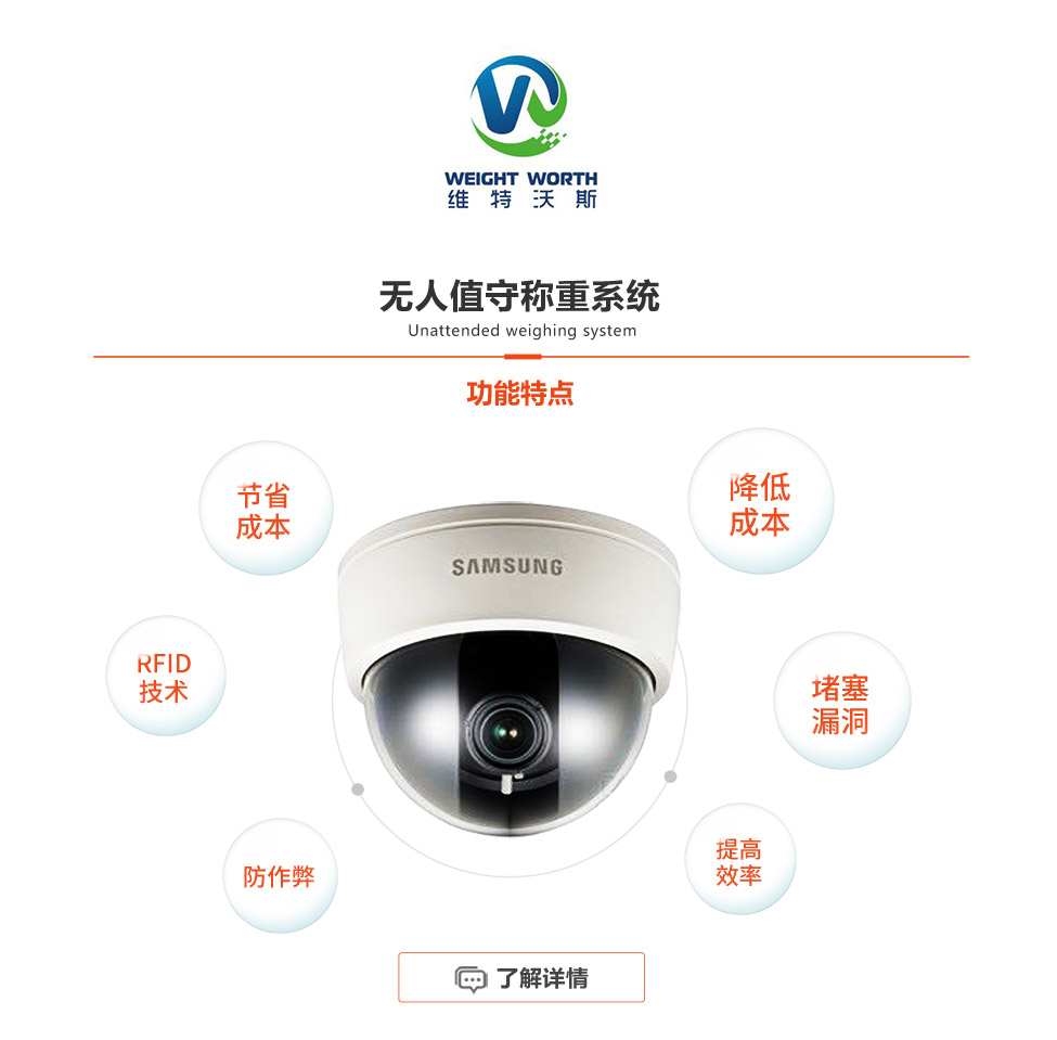 無人值守稱重系統功能特點